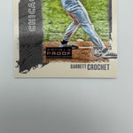 Garrett Crochet 2021 Panini Diamond Kings RC Red Framed Parallel