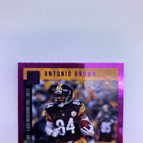 Antonio Brown 2018 Panini Donruss Stat Line Purple /400