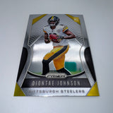 Diontae Johnson 2020 Panini Prizm Blue Wave Prizm /199