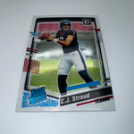 CJ Stroud 2023 Panini Optic Rated Rookie