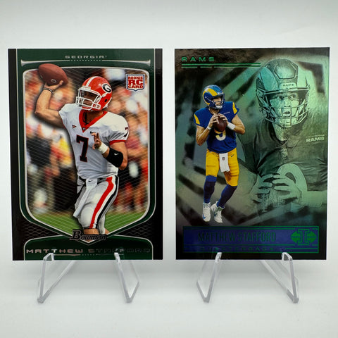 Matthew Stafford 2009 Bowman Rookie Card