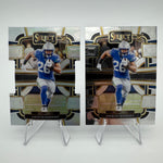 Zach Charbonnet 2023 Panini Select RC Silver Prizm Die-Cut