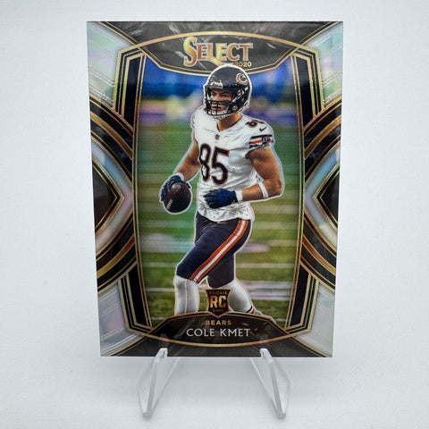 Cole Kmet 2020 Panini Select RC Club Level Silver Prizm