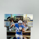Zach Charbonnet 2023 Panini Select RC Silver Prizm Die-Cut