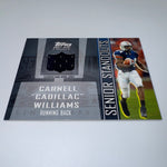 Cadillac Williams 2005 Topps Draft Picks Senior Standouts Jersey Relic