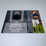 Cadillac Williams 2005 Topps Draft Picks Senior Standouts Jersey Relic