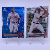 Triston Casas Bowman Chrome Blue Sapphire/Mojo Refractor Lot