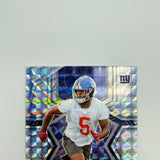 Kayvon Thibodeaux 2022 Panini Mosaic RC Silver Reactive Prizm