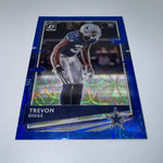 Trevon Diggs 2020 Panini Optic RC Blue Scope Prizm