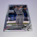 Andrew Vaughn 2020/2021 Bowman Chrome Mojo Refractor Lot