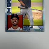 Mookie Betts 2019 Topps Chrome Refractor 1984 Redux