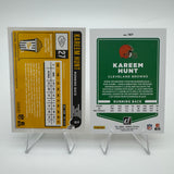 Kareem Hunt 2018 Panini Classic Timeless Tributes Gold /65