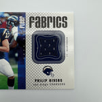 Philip Rivers 2006 Fleer Fabrics Relic