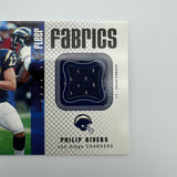 Philip Rivers 2006 Fleer Fabrics Relic