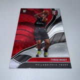 Tyrese Maxey 2020-21 Panini Chronicles Totally Certified Rookies Red