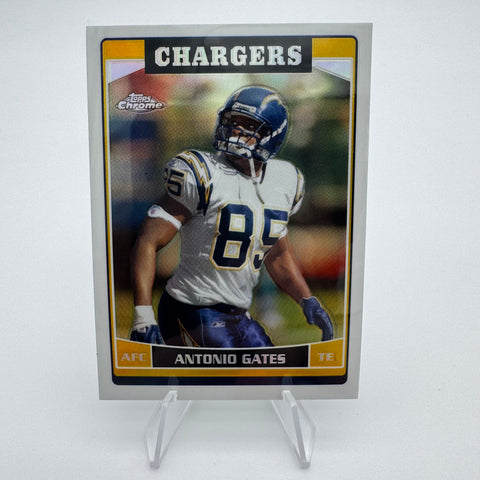 Antonio Gates 2006 Topps Chrome Refractor