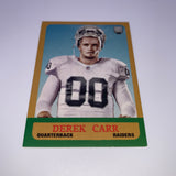 Derek Carr 2019 Panini Lecagy Green /100