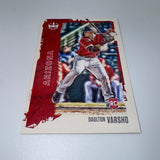 Dalton Varsho 2021 Panini Prizm Tier III RC Blue Donut Circles Prizm /199