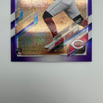 Jonathan India 2021 Topps Chrome Update RC Purple Refractor