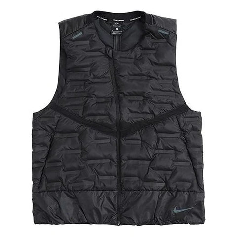 Nike Running Aeroloft Stay Warm Woven Reflective Down Vest