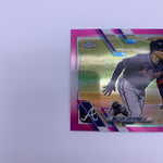 William Contreras 2021 Topps Chrome RC Pink Refractor