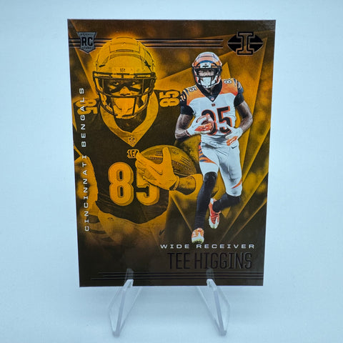 Tee Higgins 2020 Panini Illusions Trophy Collection Orange