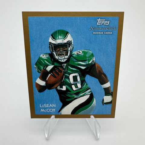 LeSean McCoy  2009 Topps National Chicle Mini RC