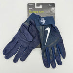 Nike Huarache Elite Batting Gloves Navy