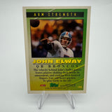 John Elway 1994 Topps Special Effects Tools of the Game