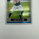 Dallas Clark 2003 Bowman Chrome RC/Refractor Lot