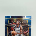 Anthony Edwards 2021-22 Panini Select Blue Prizm
