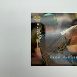 Mark McGwire 1994 Upper Deck Mickey Mantle's Long Shot Electric Diamond