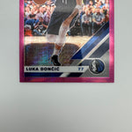 Luka Doncic 2019-20 Panini Optic Pink Hyper Prizm