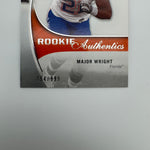 Major Wright 2010 Upper Deck SPA Rookie Authentics /999