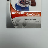 Major Wright 2010 Upper Deck SPA Rookie Authentics /999