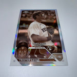 Triston Casas 2023 Topps Chrome Update RC Sepia Refractor