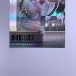 Drew Lock 2020 Panini Optic Purple Prizm /50