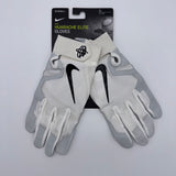 Nike Huarache Elite Batting Gloves White