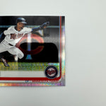 Byron Buxton 2019 Topps Chrome X-Fractor