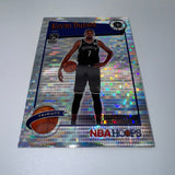 Kevin Durant 2019-20 NBA Hoops Premium Stock Tribute Silver Pulsar Prizm