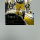 TJ Watt 2017 Panini Score RC Prizm Die Cut