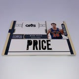 Mark Price 2011 National Treasures Timeline Relic /99