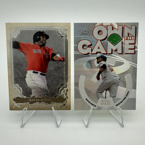 David Ortiz 2013 Topps Triple Threads/Own the Game Lot