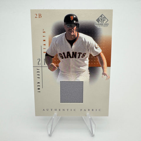 Jeff Kent 2001 Upper Deck SP Game Used Edition