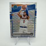 Obi Toppin 2020-21 Panini Optic Rated Rookie Silver Wave Prizm