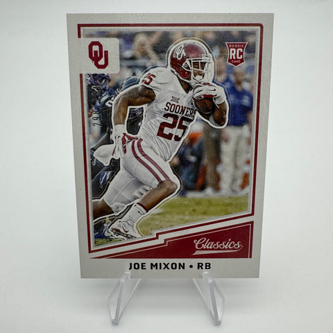 Joe Mixon 2017 Panini Classics RC Red Back /299