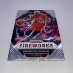 Brandon Ingram 2020-21 Panini Prizm Base & Fireworks Disco Prizm Lot