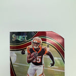 Tee Higgins 2020 Panini Slect Red Prizm Die Cut Rookie Lot