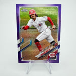 Jonathan India 2021 Topps Chrome Update RC Purple Refractor