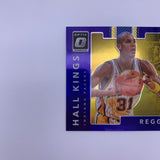 Reggie Miller 2017-18 Panini Optic Hall Kings Purple Prizm